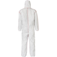 SFR Coveralls with Hood, Medium, White, Tyvek&reg; 400 Duraquip Inc