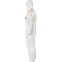 SFR Coveralls with Hood, Medium, White, Tyvek&reg; 400 Duraquip Inc