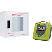 Ensemble armoire murale et défibrillateur AED Plus<sup>MD</sup>, Semi-automatique, Français, Classe 4 SHJ774 | Duraquip Inc