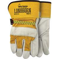 Gants Longhorn, Grand, Paume en Cuir fleur de vache Duraquip Inc