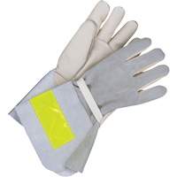 Gants de travail doubl&eacute;s avec poignet de 5", Cuir fleur de vache, Taille 10 Duraquip Inc