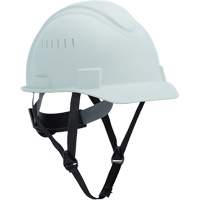 Casque North &agrave; bordure courte, R&eacute;pond aux normes CSA type 1, Suspension Rochet, Ventil&eacute; Duraquip Inc