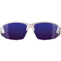 Khor G2 Safety Glasses, Blue Mirror Lens, Anti-Scratch/Polarized, ANSI Z87+/MCEPS GL-PD 10-12/Meets/Exceeds CSA Z94.3 Duraquip Inc