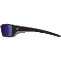 Reclus Safety Glasses, Blue Mirror Lens, Anti-Scratch/Polarized, ANSI Z87+/MCEPS GL-PD 10-12/Meets/Exceeds CSA Z94.3 Duraquip Inc