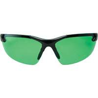 Zorge G2 Safety Glasses, Green Lens, Anti-Scratch, ANSI Z87+/MCEPS GL-PD 10-12/Meets/Exceeds CSA Z94.3 Duraquip Inc