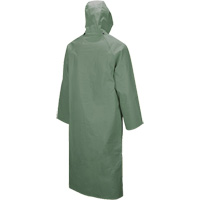 851 Hurricane Long Coat with Detachable Hood, Small, Green Duraquip Inc