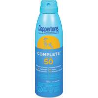 Protection solaire compl&egrave;te Coppertone, FPS 50, Vaporisateur Duraquip Inc
