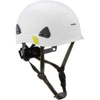 Casque de s&eacute;curit&eacute; d'escalade Fibre Metal, R&eacute;pond aux normes CSA type 2, Suspension Rochet, Non ventil&eacute; Duraquip Inc