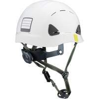 Casque de s&eacute;curit&eacute; d'escalade Fibre Metal, R&eacute;pond aux normes CSA type 2, Suspension Rochet, Ventil&eacute; Duraquip Inc