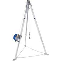 Confined Space Aluminum Tripod with 3-Way SRL 8301098 Duraquip Inc