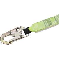 SA-6402-4 Shock Absorbing Lanyard, 4', Form Hook Center, Snap Hook Leg Ends, Polyester Duraquip Inc