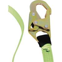 SA-54000-6 Shock Absorbing Lanyard, 6', Snap Hook Center, Snap Hook Leg Ends, Polyester Duraquip Inc