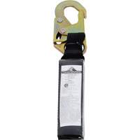SA-54022-4 Shock Absorbing Lanyard, 4', Form Hook Center, Snap Hook Leg Ends, Polyester Duraquip Inc