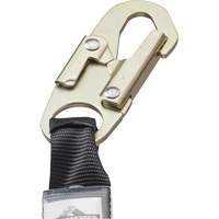 SA-55522-4 PVC-Coated Shock Absorbing Lanyard, 4', Form Hook Center, Snap Hook Leg Ends, Galvanized Steel Duraquip Inc