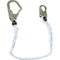 LAN-1242-4 5/8" Restraint Rope Lanyard, 1 Legs, 4', CSA Class A Duraquip Inc