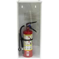 Light-Duty Fire Extinguisher Cabinet, 10" W x 24" H x 6" D Duraquip Inc
