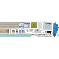 Trousse de premiers soins Shield, R&eacute;pond ou surpasse la norme CSA Z1220-24 type 2 environnements &agrave; faible risque, Grand (51-100 travailleurs) Duraquip Inc