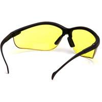 Venture II&reg; Half-Frame Safety Glasses, Amber Lens, ANSI Z87+/MCEPS GL-PD 10-12/Meets/Exceeds CSA Z94.3 Duraquip Inc