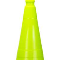 Premium Traffic Cone, 28", Lime Green Duraquip Inc
