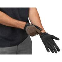 Flexible Utility Gloves, Synthetic Palm, Size Small Duraquip Inc