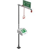 Combination Shower with Closed ABS Bowl & Bottom Inlet, Pedestal Duraquip Inc