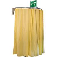 Wall Mounted Safety Shower Modesty Curtain Duraquip Inc