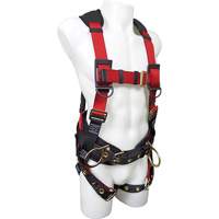 Contractor Safety Harness, CSA Certified, Class AP, Large, 352 lbs. Cap. Duraquip Inc