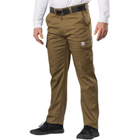 Pantalon cargo Big Flex, Poly-coton/Spandex, Vert olive militaire, Taille 46, Entrejambe 30 Duraquip Inc