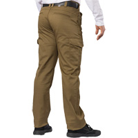 Pantalon cargo Big Flex, Poly-coton/Spandex, Vert olive militaire, Taille 46, Entrejambe 30 Duraquip Inc