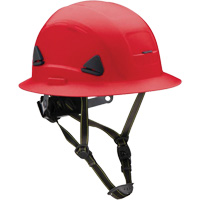 Fibre Metal Climbing Style Helmet with Full Brim, Meets CSA Type 2, Ratchet Suspension, Non-Vented Duraquip Inc