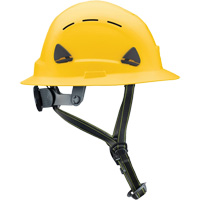 Fibre Metal Climbing Style Helmet with Full Brim, Meets CSA Type 2, Ratchet Suspension, Vented Duraquip Inc