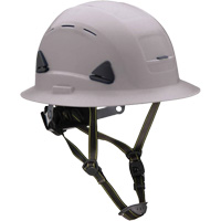 Fibre Metal Climbing Style Helmet with Full Brim, Meets CSA Type 2, Ratchet Suspension, Vented Duraquip Inc
