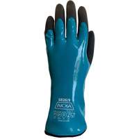 Gants alimentaires de protection contre les produits chimiques, le froid et la coupe, Taille 7, 12" lo, PVC, Doublure en Nylon Duraquip Inc
