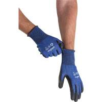Gants &eacute;lastiques &eacute;cologiques r&eacute;sistants &agrave; la coupe, Taille 7, Calibre 18, Rev&ecirc;tement Polyur&eacute;thane, Enveloppe en Acier inoxydable/PEHP/rPET, ASTM ANSI niveau A5 Duraquip Inc