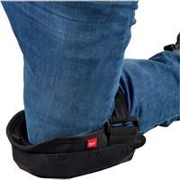 Stabilizer Knee Pad, Hook and Loop Style, Foam Caps, Foam Pads Duraquip Inc