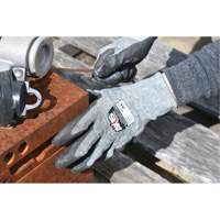 RWG566 AXIS Cut Protection Touchscreen Work Glove, Size X-Small, 18 Gauge, Polyurethane Coated, Stainless Steel/HPPE Shell, ASTM ANSI Level A5/EN 388 Level E Duraquip Inc