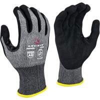 RWG589 Cut Protection Coated Gloves, Size X-Small, 18 Gauge, Foam Nitrile Coated, HPPE Shell, ASTM ANSI Level A9/EN 388 Level F Duraquip Inc
