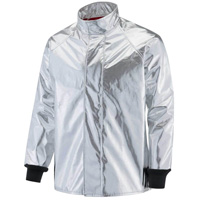 Heat Reflective Coat, 2X-Large, Aluminized PBI Kevlar&reg; Duraquip Inc