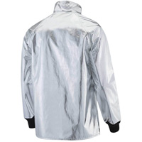 Heat Reflective Coat, 2X-Large, Aluminized PBI Kevlar&reg; Duraquip Inc