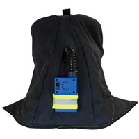 TCG Arc Flash Hood, Black, 40 cal/cm², ANSI Z87.1/ASTM F1506/ASTM F1959/ASTM F2178/Meets/Exceeds CSA Z462/NFPA 70E, 4 Arc Flash PPE Category Level Duraquip Inc