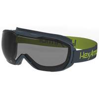 MX500 Safety Goggles, Grey Lens, Anti-Fog/Anti-Scratch, Indirect Vent Duraquip Inc