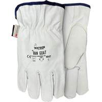 Gants de protection contre la coupe Van Goat 9547, T-petit, Paume en Cuir fleur de ch&egrave;vre, Para-aramide/Polyester/Acier/Thinsulate Duraquip Inc