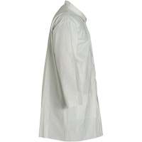 ProShield&reg; 50 Lab Coat, Microporous, White, Small Duraquip Inc