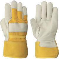 Women's Insulated Cow Grain Gloves, One Size, Grain Cowhide Palm, Fleece Inner Lining Duraquip Inc