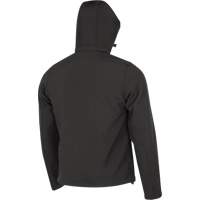 Heated Soft-Shell Jacket, Men's, Small, Black Duraquip Inc