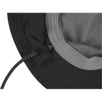 Chapeau de garde forestier 8934 Chill-Its avec prot&egrave;ge-nuque, petit/moyen, Noir Duraquip Inc