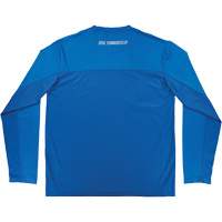 Chemise de refroidissement &agrave; manches longues avec protection solaire et UV Chill-Its 6689, Bleu, Petit Duraquip Inc