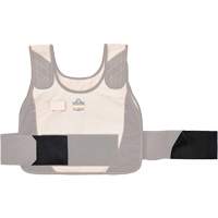 Chill-Its 6240 Phase Change Cooling Vest Elastic Extenders Duraquip Inc