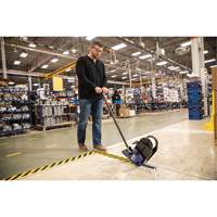 Ruban de marquage pour plancher ToughStripe Max, 2" x 100', Polyester, Noir et jaune Duraquip Inc