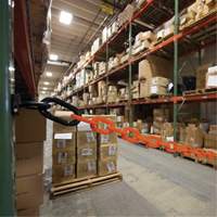 Magnetic Chain Barrier Warehouse Kit, Orange Duraquip Inc